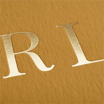 Faire-part mariage 100% art déco - Détail du faire-part