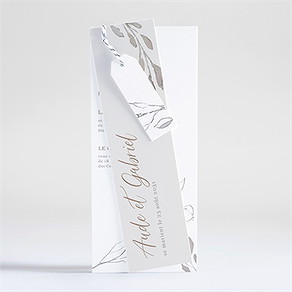 Faire-part mariage élégance