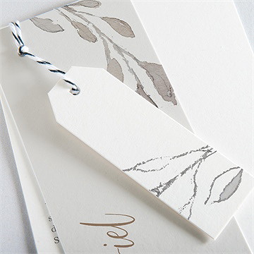Faire-part mariage élégance - Détail du faire-part