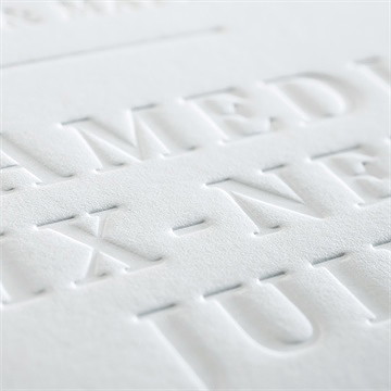 Faire-part mariage date gravée - Détail du faire-part