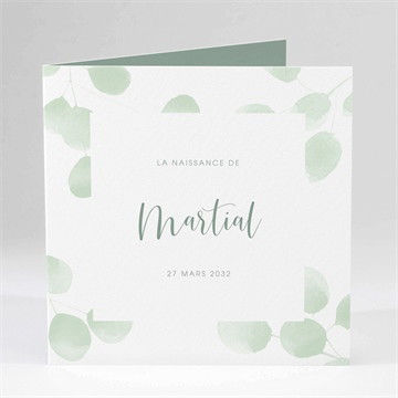 Faire-part naissance aquarelle pastel