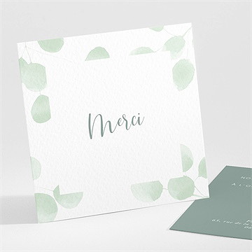 Remerciement naissance aquarelle pastel