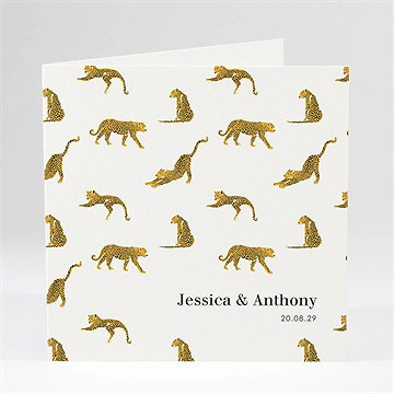 Faire-part mariage coup de griffes