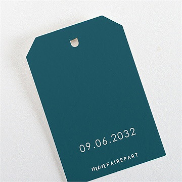 Etiquette mariage love... - Dos de l'étiquette