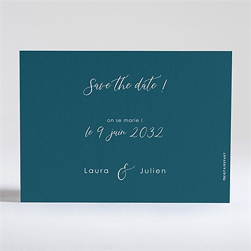 Save the Date mariage love... - Dos du carton