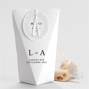 Boîte surprise mariage sublime