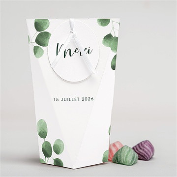 Boîte surprise mariage fraîcheur végétale