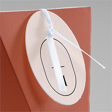 Boîte surprise mariage en terracotta - Détail de la boîte