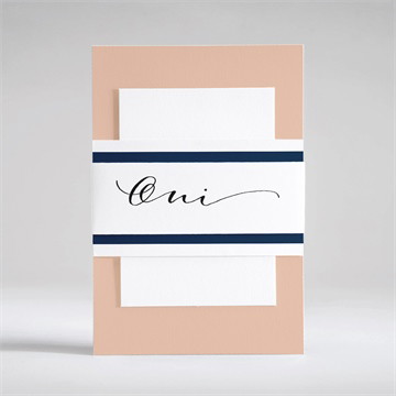 Faire-part mariage follement oui