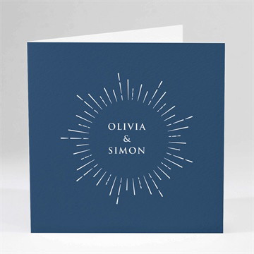 Faire-part mariage notre astre