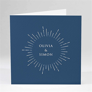 Faire-part mariage notre astre