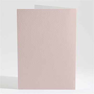 Livret de messe mariage rose gold - Dos du livret