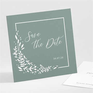 Save the Date mariage elégante poésie