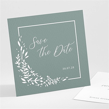Save the Date mariage elégante poésie