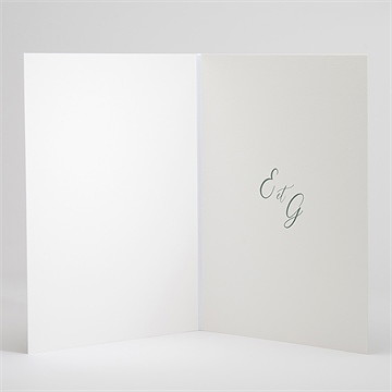 Livret de messe mariage elégante poésie - Intérieur du livret