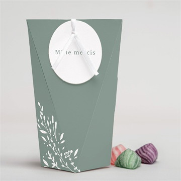 Boîte surprise mariage elégante poésie pochette