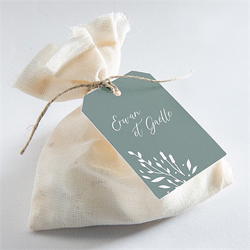 Etiquette mariage elégante poésie - Mise en situation