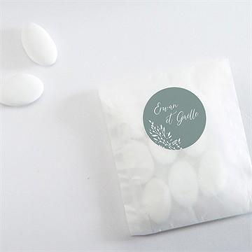 Sticker mariage elégante poésie - Mise en situation