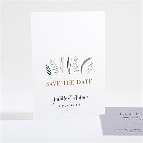 Save the Date mariage notre bouquet