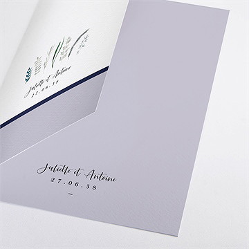 Livret de messe mariage notre bouquet - Détail du livret