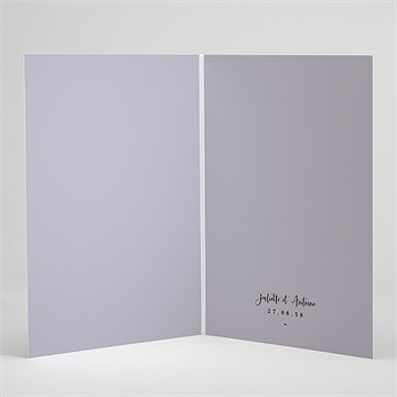 Livret de messe mariage notre bouquet - Intérieur du livret