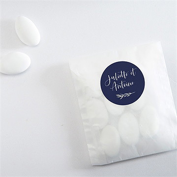 Sticker mariage notre bouquet - Mise en situation