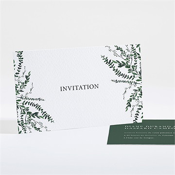 Carton d'invitation mariage evidemment