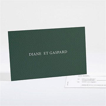 Carton réponse mariage evidemment