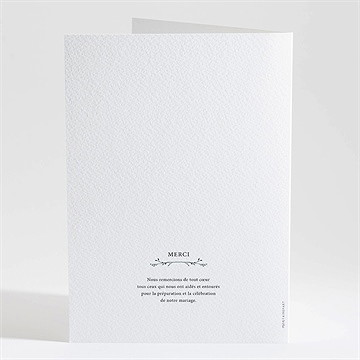 Livret de messe mariage evidemment - Dos du livret