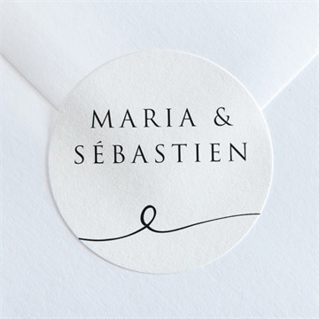 Sticker mariage elle a dit oui