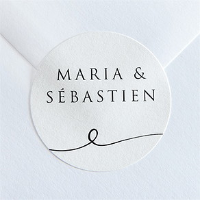 Sticker mariage elle a dit oui