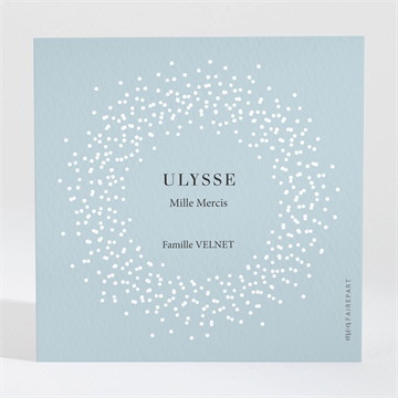 Remerciement naissance ulysse