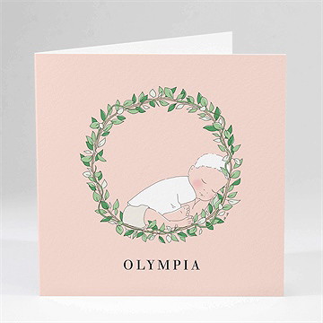 Faire-part naissance douceur et rêves