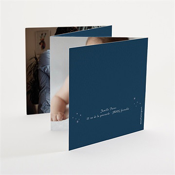 Carte de voeux quelle histoire... - Dos de la carte