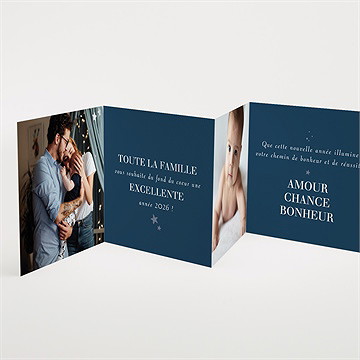 Carte de voeux quelle histoire... - Intérieur de la carte