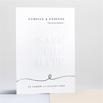Save the Date mariage un grand jour