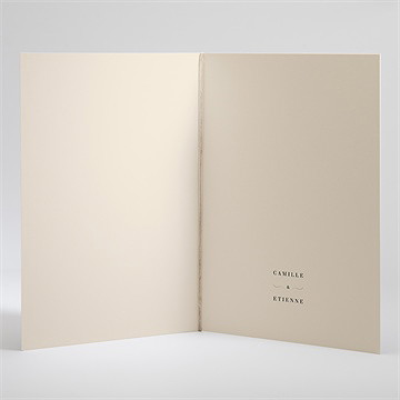 Livret de messe mariage un grand jour - Intérieur du livret