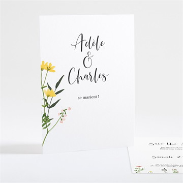Save the Date mariage joie et couleurs