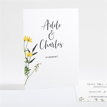 Save the Date mariage joie et couleurs