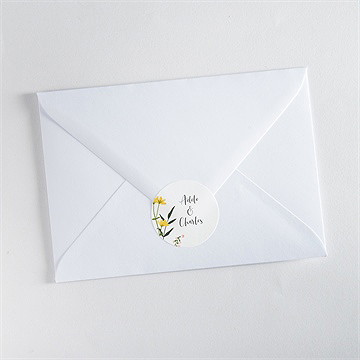 Sticker mariage joie et couleurs - Mise en situation