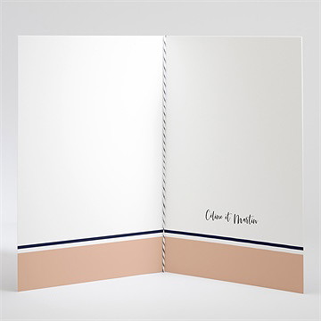 Livret de messe mariage follement oui - Intérieur du livret