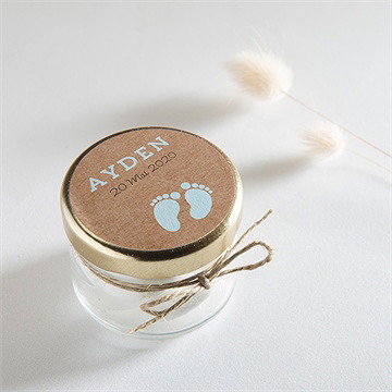 Sticker naissance cocotte en folie ! - Mise en situation