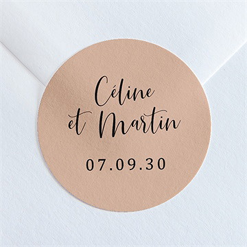 Sticker mariage follement oui