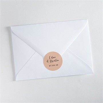 Sticker mariage follement oui - Mise en situation