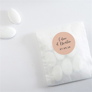 Sticker mariage follement oui - Mise en situation