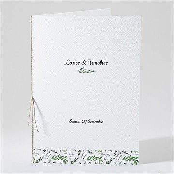 Livret de messe mariage evidence