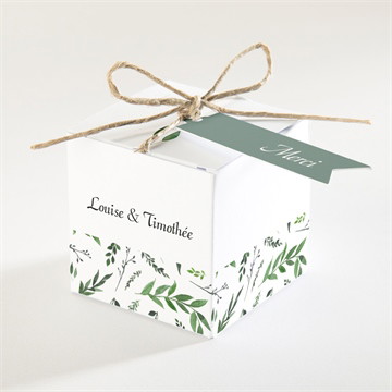 Boîte de dragées mariage evidence