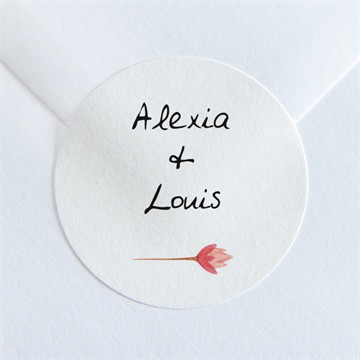 Sticker mariage folie printanière