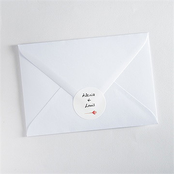 Sticker mariage folie printanière - Mise en situation