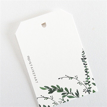 Etiquette mariage evidemment - Dos de l'étiquette